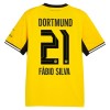 Borussia Dortmund Fabio Silva 21 Główna Koszulki Piłkarskie 2026-27 Krótki Rękaw Borussia Dortmund Fabio Silva 21 Główna Koszulki Piłkarskie 2026-27 Krótki Rękaw