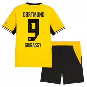 Borussia Dortmund Guirassy 9 Dziecięca Główna Koszulki Piłkarskie 2026-27 Krótki Rękaw (+ Krótkie spodenki)