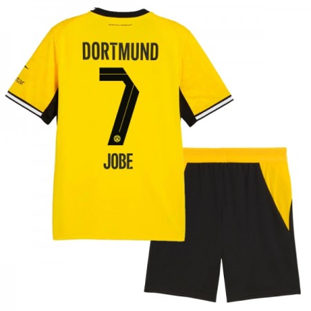Borussia Dortmund Jobe 7 Dziecięca Główna Koszulki Piłkarskie 2026-27 Krótki Rękaw (+ Krótkie spodenki)