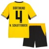 Borussia Dortmund N. Schlotterbeck 4 Dziecięca Główna Koszulki Piłkarskie 2026-27 Krótki Rękaw (+ Krótkie spodenki) Borussia Dortmund N. Schlotterbeck 4 Dziecięca Główna Koszulki Piłkarskie 2026-27 Krótki Rękaw (+ Krótkie spodenki)