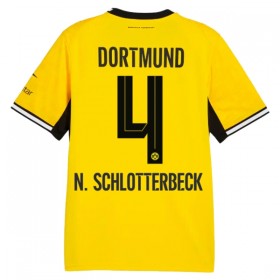 Borussia Dortmund N. Schlotterbeck 4 Główna Koszulki Piłkarskie 2026-27 Krótki Rękaw