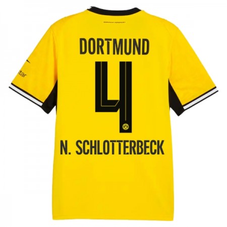 Borussia Dortmund N. Schlotterbeck 4 Główna Koszulki Piłkarskie 2026-27 Krótki Rękaw Borussia Dortmund N. Schlotterbeck 4 Główna Koszulki Piłkarskie 2026-27 Krótki Rękaw