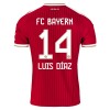 FC Bayern Monachium Luis Diaz 14 Dziecięca Główna Koszulki Piłkarskie 2026-27 Krótki Rękaw (+ Krótkie spodenki)