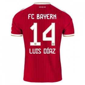 FC Bayern Monachium Luis Diaz 14 Główna Koszulki Piłkarskie 2026-27 Krótki Rękaw