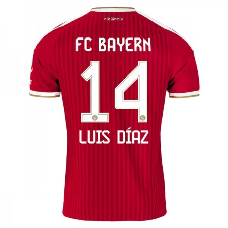 FC Bayern Monachium Luis Diaz 14 Główna Koszulki Piłkarskie 2026-27 Krótki Rękaw FC Bayern Monachium Luis Diaz 14 Główna Koszulki Piłkarskie 2026-27 Krótki Rękaw