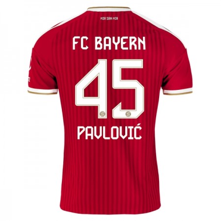 FC Bayern Monachium Pavlovic 45 Główna Koszulki Piłkarskie 2026-27 Krótki Rękaw FC Bayern Monachium Pavlovic 45 Główna Koszulki Piłkarskie 2026-27 Krótki Rękaw