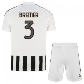 Juventus Bremer 3 Dziecięca Główna Koszulki Piłkarskie 2026-27 Krótki Rękaw (+ Krótkie spodenki)