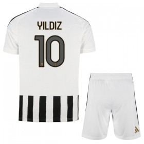 Juventus Yildiz 10 Dziecięca Główna Koszulki Piłkarskie 2026-27 Krótki Rękaw (+ Krótkie spodenki)