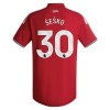 Manchester United Sesko 30 Dziecięca Główna Koszulki Piłkarskie 2026-27 Krótki Rękaw (+ Krótkie spodenki)