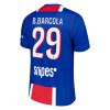 Paris Saint-Germain Bradley Barcola 29 Dziecięca Główna Koszulki Piłkarskie 2026-27 Krótki Rękaw (+ Krótkie spodenki)