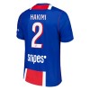 Paris Saint-Germain Hakimi 2 Główna Koszulki Piłkarskie 2026-27 Krótki Rękaw