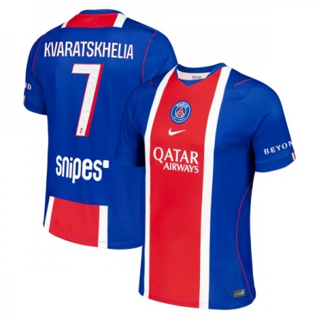 Paris Saint-Germain Kvaratskhelia 7 Główna Koszulki Piłkarskie 2026-27 Krótki Rękaw Paris Saint-Germain Kvaratskhelia 7 Główna Koszulki Piłkarskie 2026-27 Krótki Rękaw