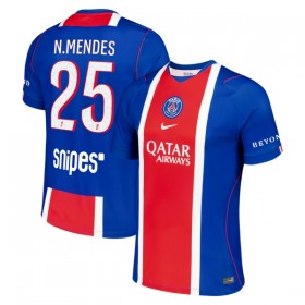 Paris Saint-Germain Nuno Mendes 25 Główna Koszulki Piłkarskie 2026-27 Krótki Rękaw