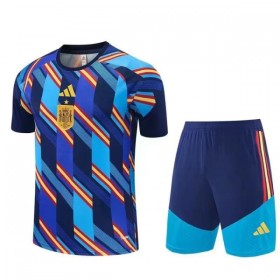 Hiszpania Pre-Match Dziecięca Koszulki Piłkarskie MŚ 2026 Krótki Rękaw (+ Krótkie spodenki)