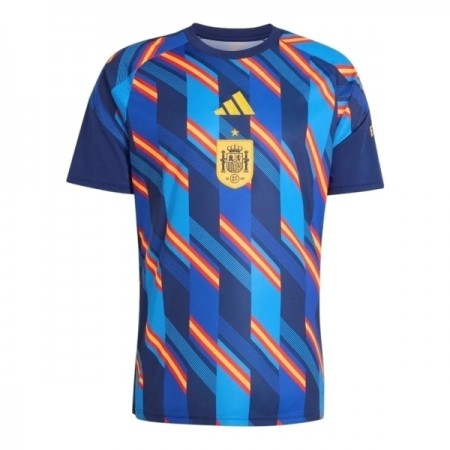 Hiszpania Pre-Match Koszulki Piłkarskie MŚ 2026 Krótki Rękaw Hiszpania Pre-Match Koszulki Piłkarskie MŚ 2026 Krótki Rękaw