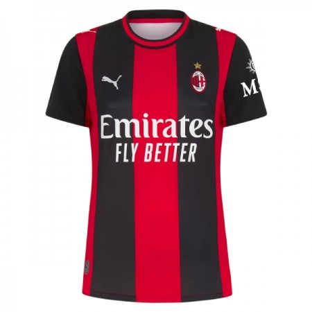 AC Milan Kobiet Główna Koszulki Piłkarskie 2026-27 Krótki Rękaw AC Milan Kobiet Główna Koszulki Piłkarskie 2026-27 Krótki Rękaw