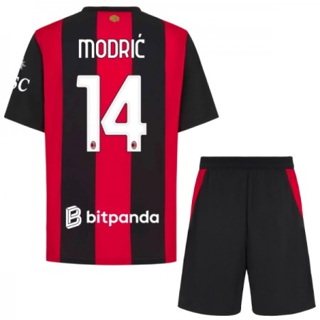 AC Milan Modrić 14 Dziecięca Główna Koszulki Piłkarskie 2026-27 Krótki Rękaw (+ Krótkie spodenki) AC Milan Modrić 14 Dziecięca Główna Koszulki Piłkarskie 2026-27 Krótki Rękaw (+ Krótkie spodenki)