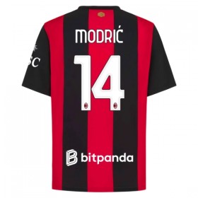 AC Milan Modrić 14 Główna Koszulki Piłkarskie 2026-27 Krótki Rękaw