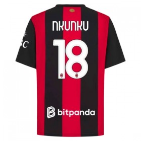 AC Milan Nkunku 18 Główna Koszulki Piłkarskie 2026-27 Krótki Rękaw