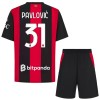 AC Milan Pavlovic 31 Dziecięca Główna Koszulki Piłkarskie 2026-27 Krótki Rękaw (+ Krótkie spodenki) AC Milan Pavlovic 31 Dziecięca Główna Koszulki Piłkarskie 2026-27 Krótki Rękaw (+ Krótkie spodenki)