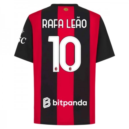 AC Milan Rafael Leao 10 Główna Koszulki Piłkarskie 2026-27 Krótki Rękaw AC Milan Rafael Leao 10 Główna Koszulki Piłkarskie 2026-27 Krótki Rękaw