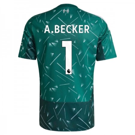 Liverpool A. Becker 1 Bramkarskie Główna Koszulki Piłkarskie 2026-27 Zielony Krótki Rękaw Liverpool A. Becker 1 Bramkarskie Główna Koszulki Piłkarskie 2026-27 Zielony Krótki Rękaw