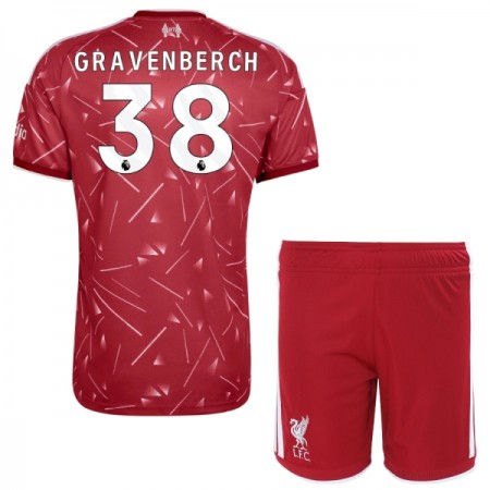 Liverpool Gravenberch 38 Dziecięca Główna Koszulki Piłkarskie 2026-27 Krótki Rękaw (+ Krótkie spodenki) Liverpool Gravenberch 38 Dziecięca Główna Koszulki Piłkarskie 2026-27 Krótki Rękaw (+ Krótkie spodenki)