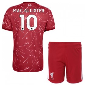 Liverpool Mac Allister 10 Dziecięca Główna Koszulki Piłkarskie 2026-27 Krótki Rękaw (+ Krótkie spodenki)