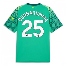 Manchester City Donnarumma 25 Bramkarskie Główna Koszulki Piłkarskie 2026-27 Zielony Krótki Rękaw