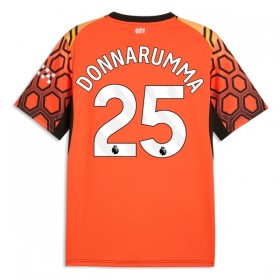 Manchester City Donnarumma 25 Bramkarskie Trzeciej Koszulki Piłkarskie 2026-27 Pomarańczowy Krótki Rękaw