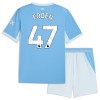 Manchester City Foden 47 Dziecięca Główna Koszulki Piłkarskie 2026-27 Krótki Rękaw (+ Krótkie spodenki)