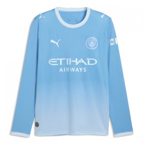 Manchester City Główna Koszulki Piłkarskie 2026-27 Długi Rękaw