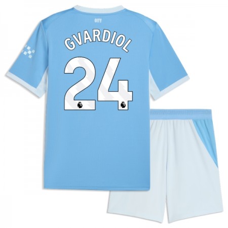 Manchester City Gvardiol 24 Dziecięca Główna Koszulki Piłkarskie 2026-27 Krótki Rękaw (+ Krótkie spodenki) Manchester City Gvardiol 24 Dziecięca Główna Koszulki Piłkarskie 2026-27 Krótki Rękaw (+ Krótkie spodenki)