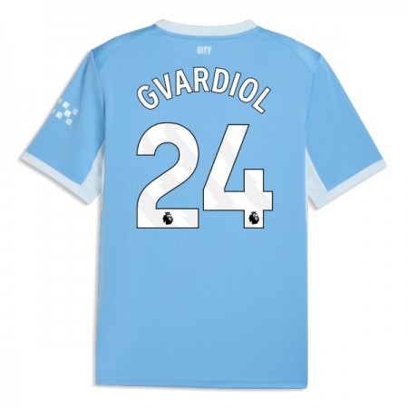 Manchester City Gvardiol 24 Główna Koszulki Piłkarskie 2026-27 Krótki Rękaw Manchester City Gvardiol 24 Główna Koszulki Piłkarskie 2026-27 Krótki Rękaw