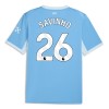 Manchester City Savinho 26 Główna Koszulki Piłkarskie 2026-27 Krótki Rękaw Manchester City Savinho 26 Główna Koszulki Piłkarskie 2026-27 Krótki Rękaw