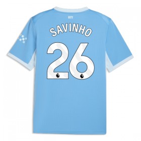 Manchester City Savinho 26 Główna Koszulki Piłkarskie 2026-27 Krótki Rękaw