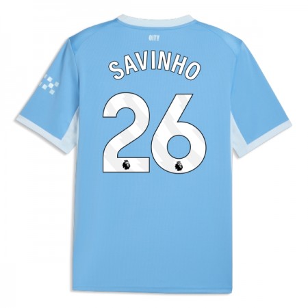 Manchester City Savinho 26 Główna Koszulki Piłkarskie 2026-27 Krótki Rękaw Manchester City Savinho 26 Główna Koszulki Piłkarskie 2026-27 Krótki Rękaw