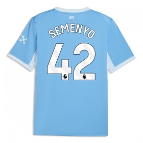 Manchester City Semenyo 42 Główna Koszulki Piłkarskie 2026-27 Krótki Rękaw