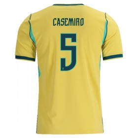 Brazylia Casemiro 5 Główna Koszulki Piłkarskie MŚ 2026 Krótki Rękaw