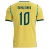 Brazylia Ronaldinho 10 Dziecięca Główna Koszulki Piłkarskie MŚ 2026 Krótki Rękaw (+ Krótkie spodenki)