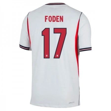 Anglia Foden 17 Główna Koszulki Piłkarskie MŚ 2026 Krótki Rękaw Anglia Foden 17 Główna Koszulki Piłkarskie MŚ 2026 Krótki Rękaw