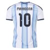 Argentyna Maradona 10 Główna Koszulki Piłkarskie MŚ 2026 Krótki Rękaw Argentyna Maradona 10 Główna Koszulki Piłkarskie MŚ 2026 Krótki Rękaw
