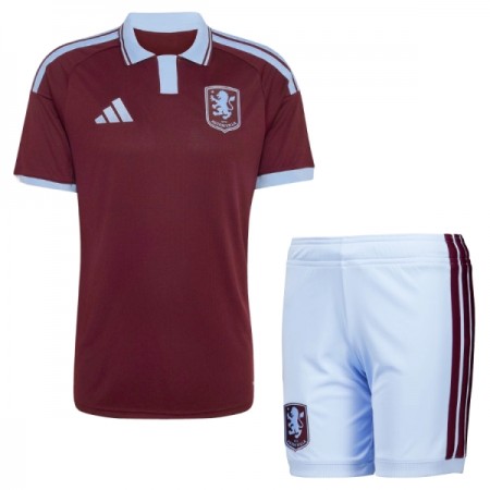 Aston Villa Dziecięca Główna Koszulki Piłkarskie 2026-27 Krótki Rękaw (+ Krótkie spodenki) Aston Villa Dziecięca Główna Koszulki Piłkarskie 2026-27 Krótki Rękaw (+ Krótkie spodenki)