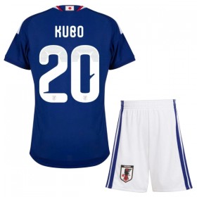 Japonia Kubo 20 Dziecięca Główna Koszulki Piłkarskie MŚ 2026 Krótki Rękaw (+ Krótkie spodenki)
