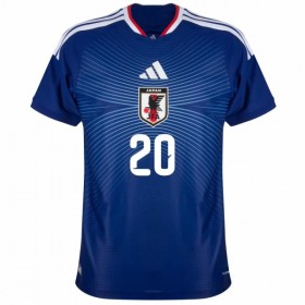Japonia Kubo 20 Główna Koszulki Piłkarskie MŚ 2026 Krótki Rękaw