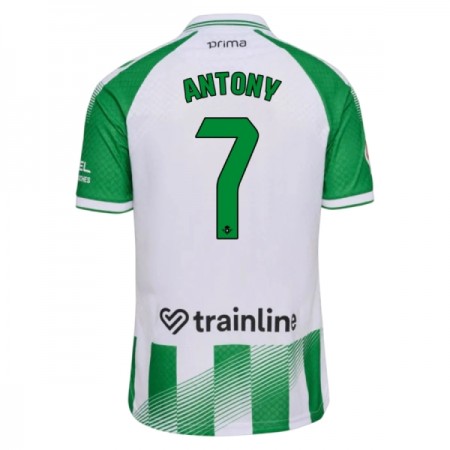 Real Betis Antony 7 Główna Koszulki Piłkarskie 2026-27 Krótki Rękaw Real Betis Antony 7 Główna Koszulki Piłkarskie 2026-27 Krótki Rękaw