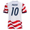 Stany Zjednoczone Pulisic 10 Główna Koszulki Piłkarskie MŚ 2026 Krótki Rękaw Stany Zjednoczone Pulisic 10 Główna Koszulki Piłkarskie MŚ 2026 Krótki Rękaw