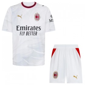 AC Milan Dziecięca Precz Koszulki Piłkarskie 2026-27 Krótki Rękaw (+ Krótkie spodenki)