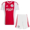 Ajax Amsterdam Dziecięca Główna Koszulki Piłkarskie 2026-27 Krótki Rękaw (+ Krótkie spodenki)
