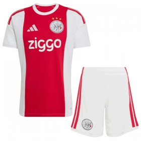 Ajax Amsterdam Dziecięca Główna Koszulki Piłkarskie 2026-27 Krótki Rękaw (+ Krótkie spodenki)